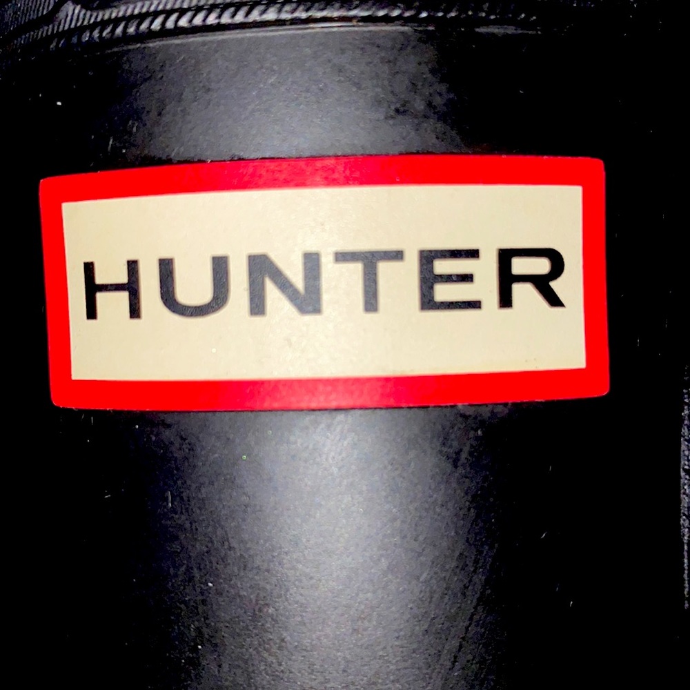 Woman’s Black Hunter Boots. Size 8 1/2